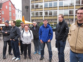 Foto vom Aufbruch